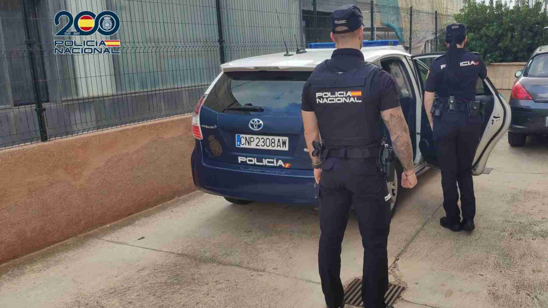 Detenidos dos colombianos en Palma por agredir a un joven con arma blanca y robarle el móvil y la cartera