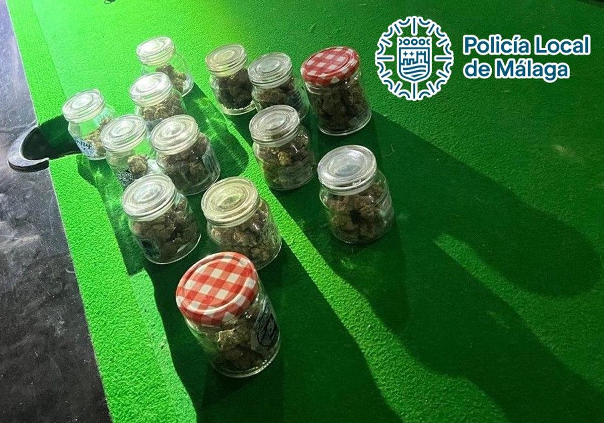 Detenidos dos individuos por tráfico de drogas en asociación procannábica en Málaga