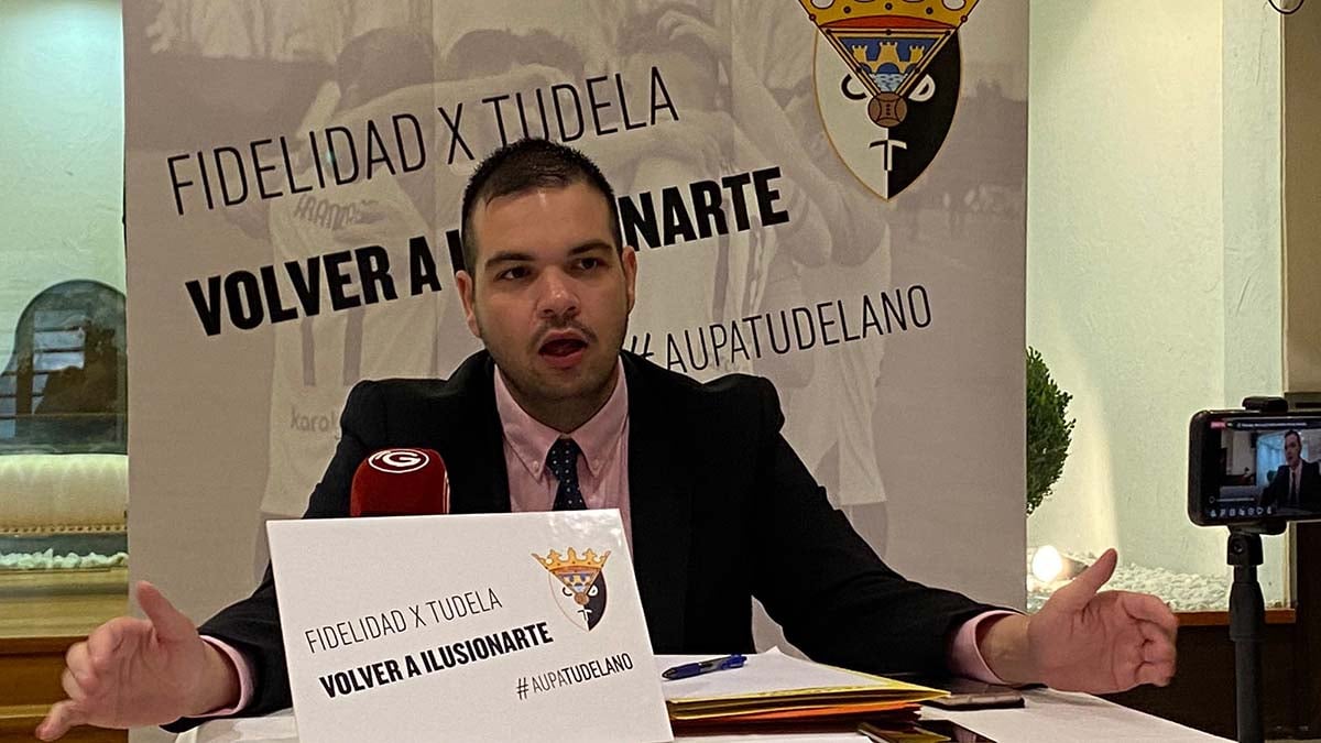 Detienen al presidente del CD Tudelano tras incidente en notaría: «Absolutamente falsa» su versión