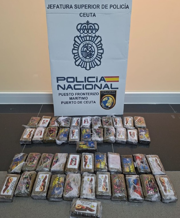 Dos menores, detenidos en el puerto con 4,6 kilos de hachís al intentar embarcar sin saberlo sus padres
