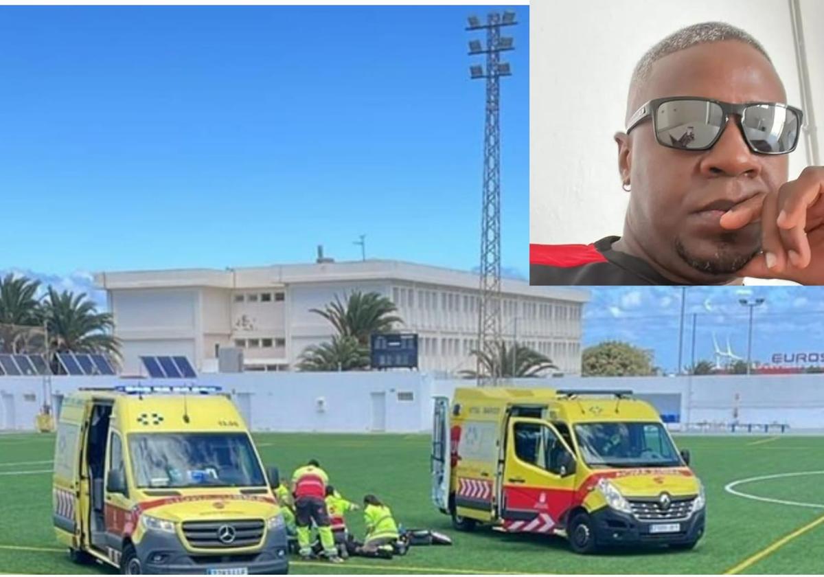 Un árbitro sufre un infarto durante el transcurso de un partido de cadetes en Lanzarote