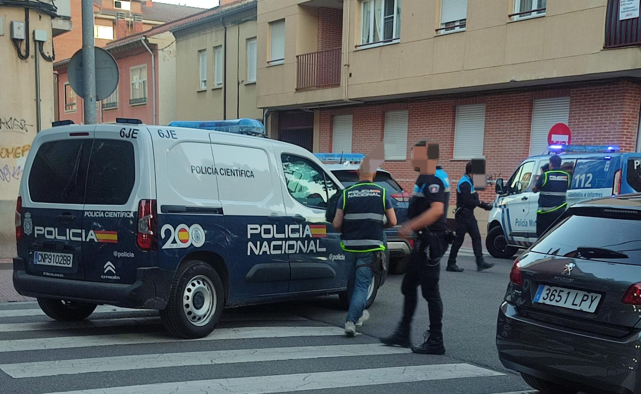Tiroteo en el barrio de Los Bloques