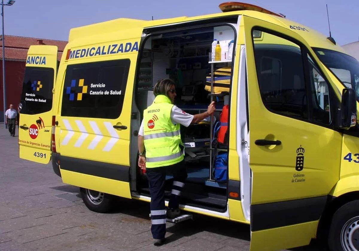 Herido un hombre de 60 años tras precipitarse por un barranco en Las Palmas de Gran Canaria