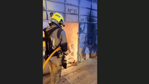 Incendio en nave industrial de Huesca controlado sin daños personales
