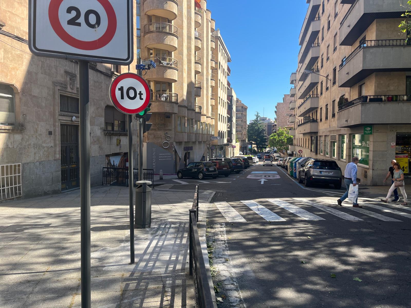 Inician expediente sancionador por vandalismo en el centro de Salamanca: propuesta de multa de 600 euros