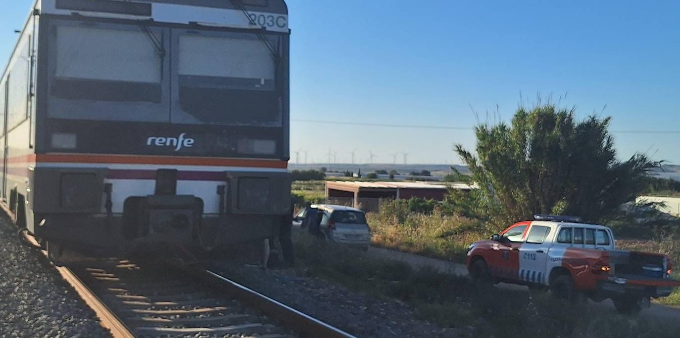 Auxiliados 120 pasajeros tras averiarse el tren que cubría la ruta Zaragoza-Logroño