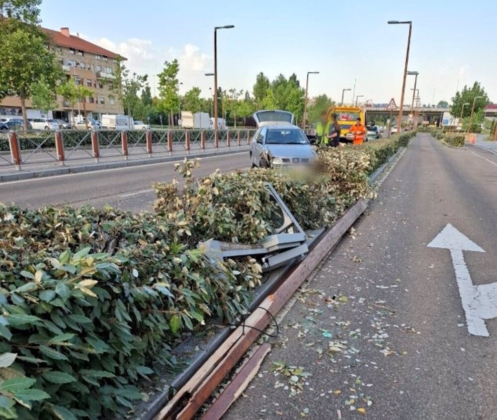 Un joven da positivo en cocaína y anfetamina tras un accidente