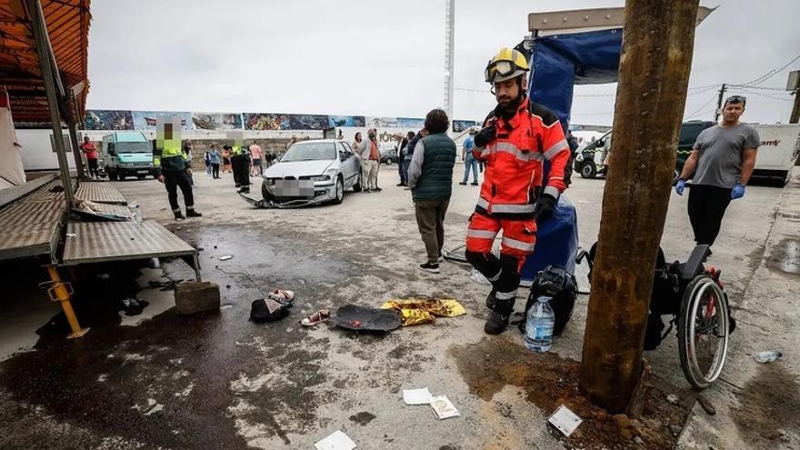 Heridas ocho personas en un atropello múltiple en Lugo