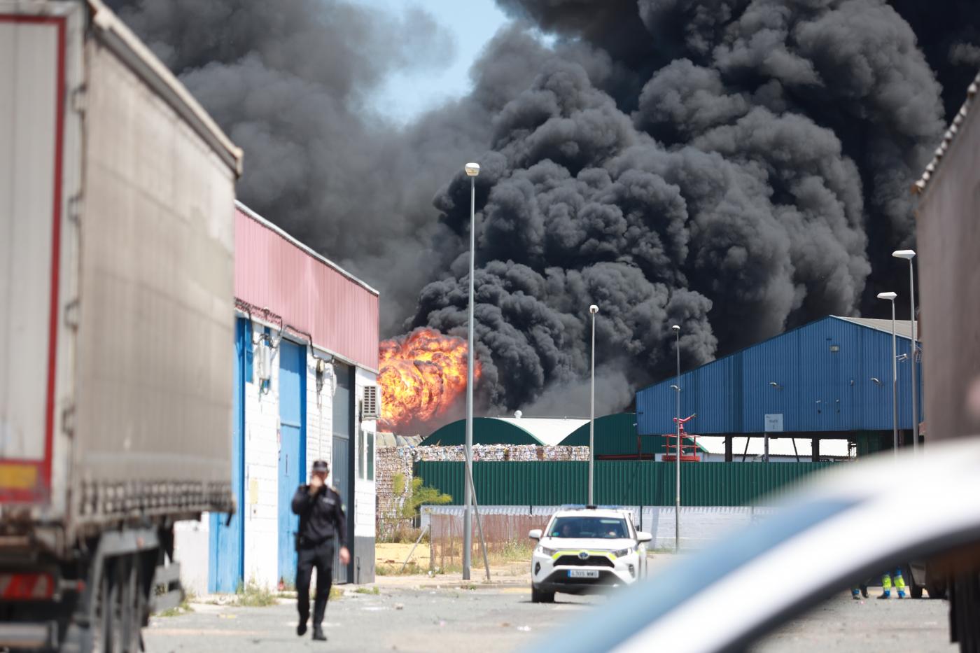 eL INCENDO EN LA NAVE. - EP