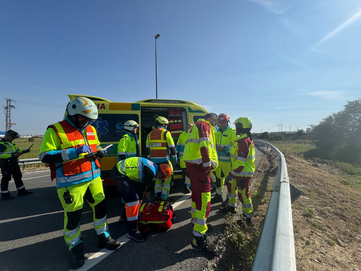Muere un hombre tras salir disparado de su furgoneta en un nuevo accidente en la M-506