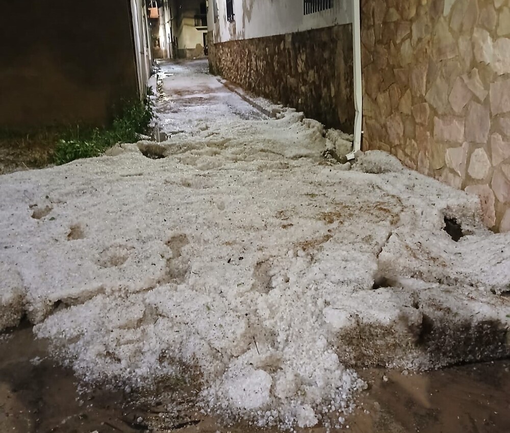 Un tormenta causa grandes daños en Torralba