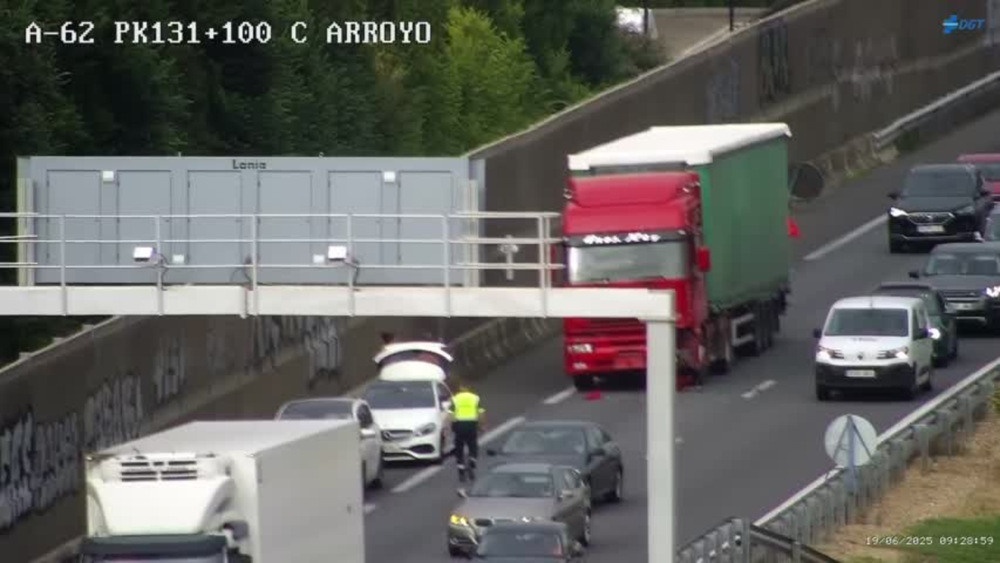 Retenciones en la A-62 por dos accidentes