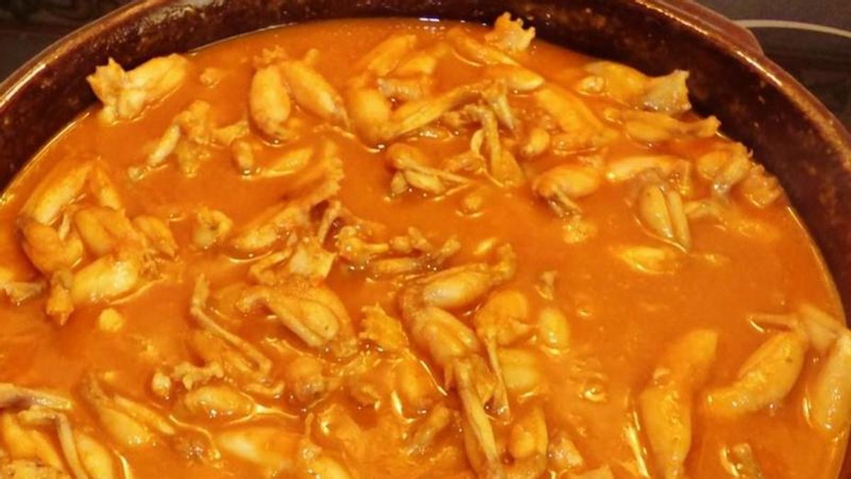 Plato de ancas de rana a la bañezana, archivo.