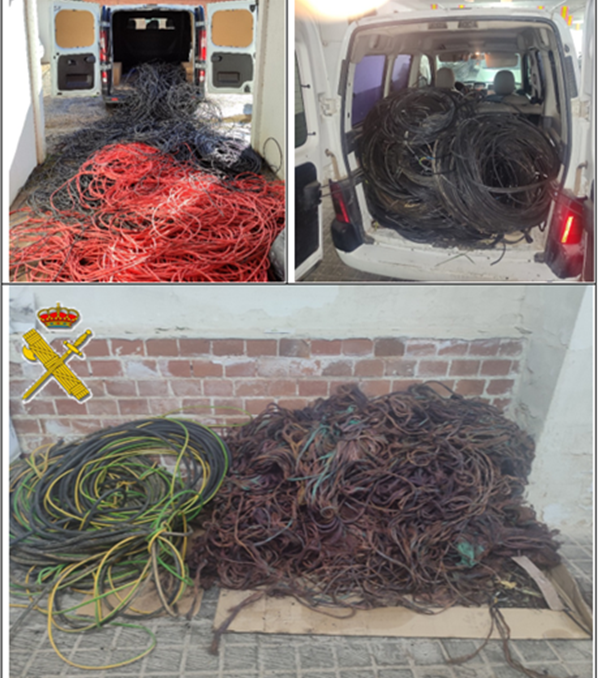 Desarticulada banda dedicada al robo de cable de cobre en plantas ...