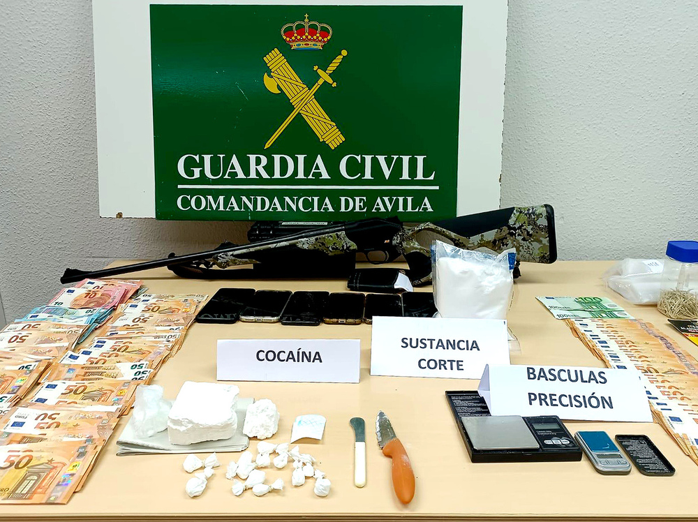 Desarticulan una red que introducía cocaína desde Madrid
