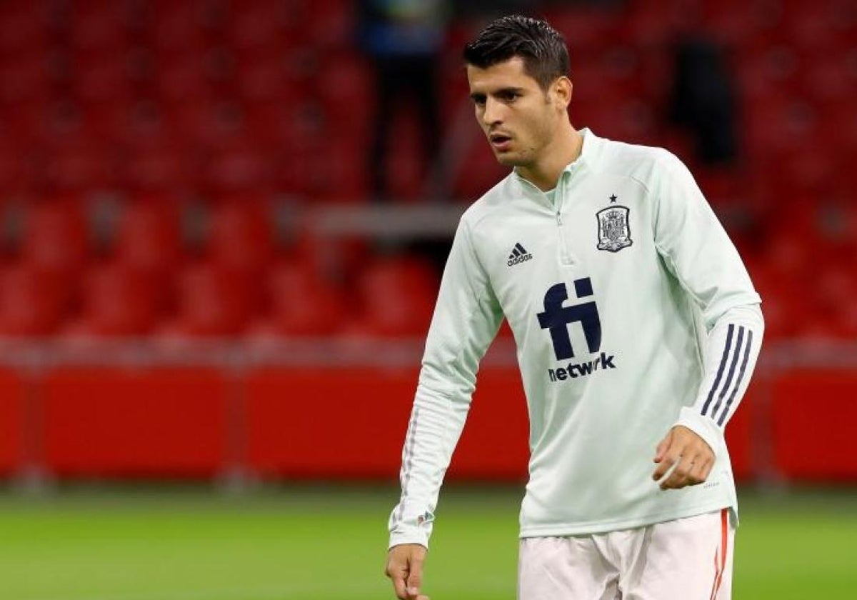 Detenido joven malagueño por amenazar de muerte a Álvaro Morata tras fallo en penalti de Nations League.