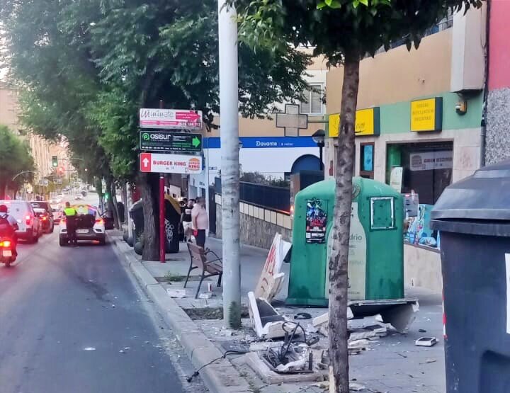 Detenido tras accidente en Jaén por triplicar tasa de alcoholemia: conductor ileso