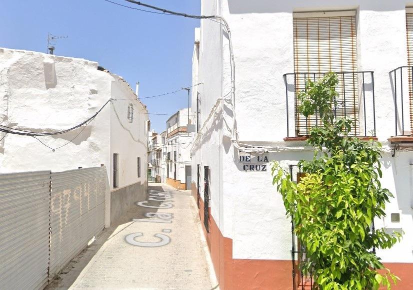 Calle La Cruz de Villanueva de San Juan, lugar del incendio. - Googlemaps