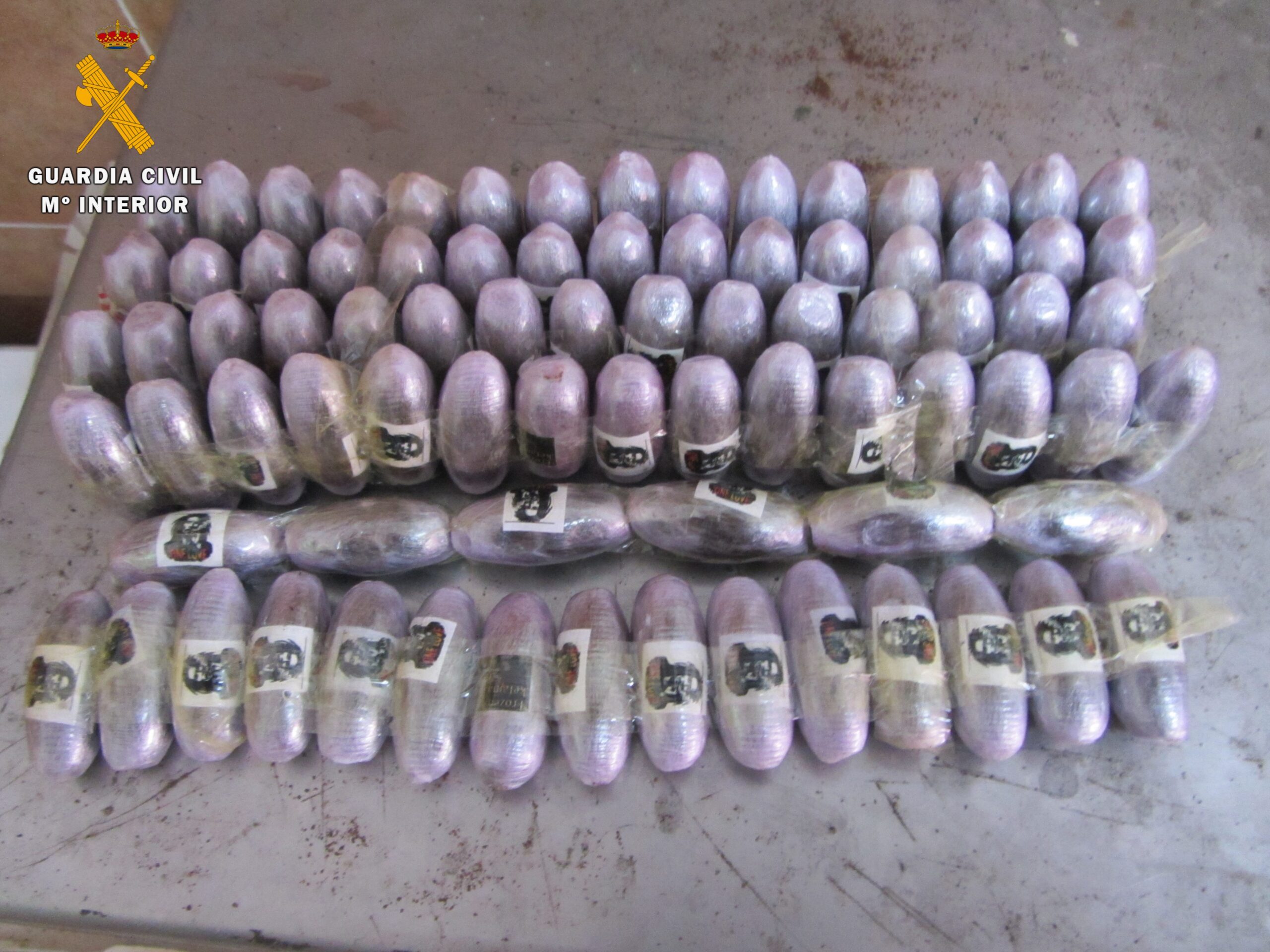 Dos personas detenidas intentando embarcar a Algeciras con mas de 20 kilogramos de hachís