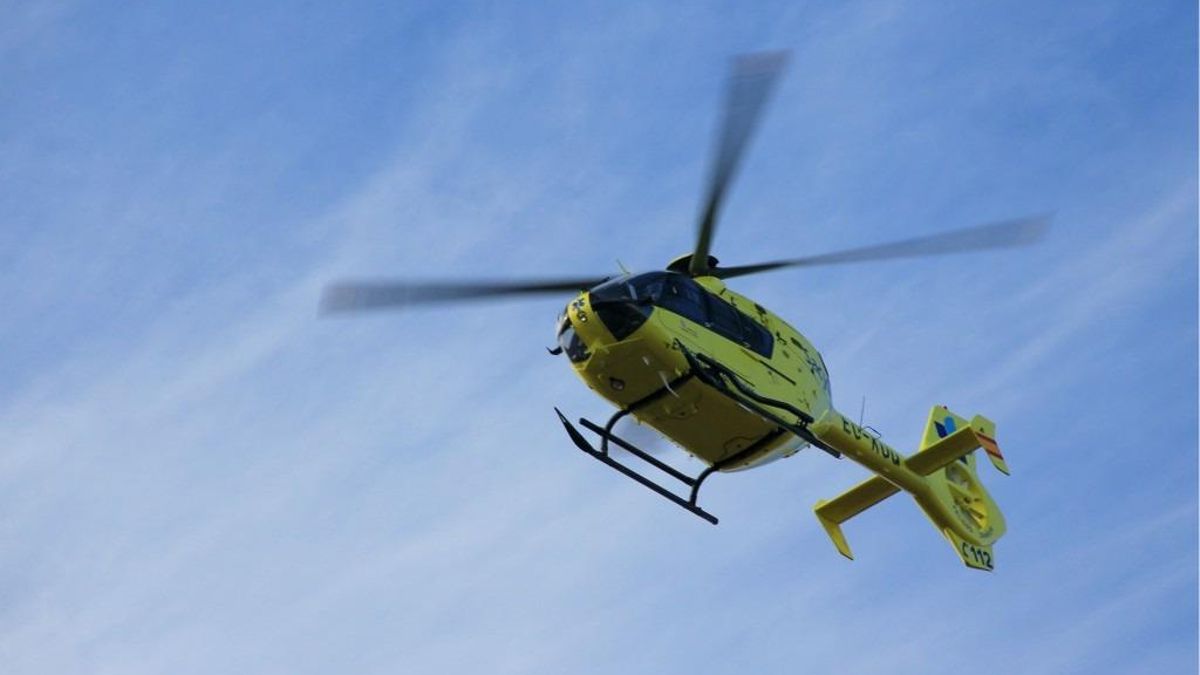 Helicóptero de emergencias sanitarias de Castilla y León, archivo.