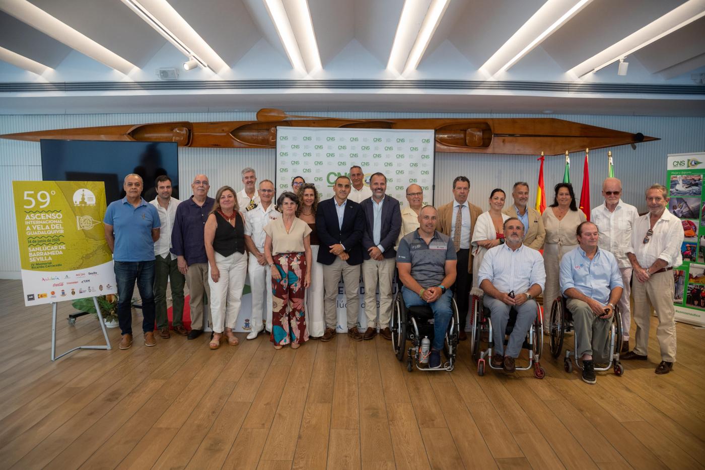 Presentación del 59º ascenso internacional a vela del Guadalquivir. - CNS