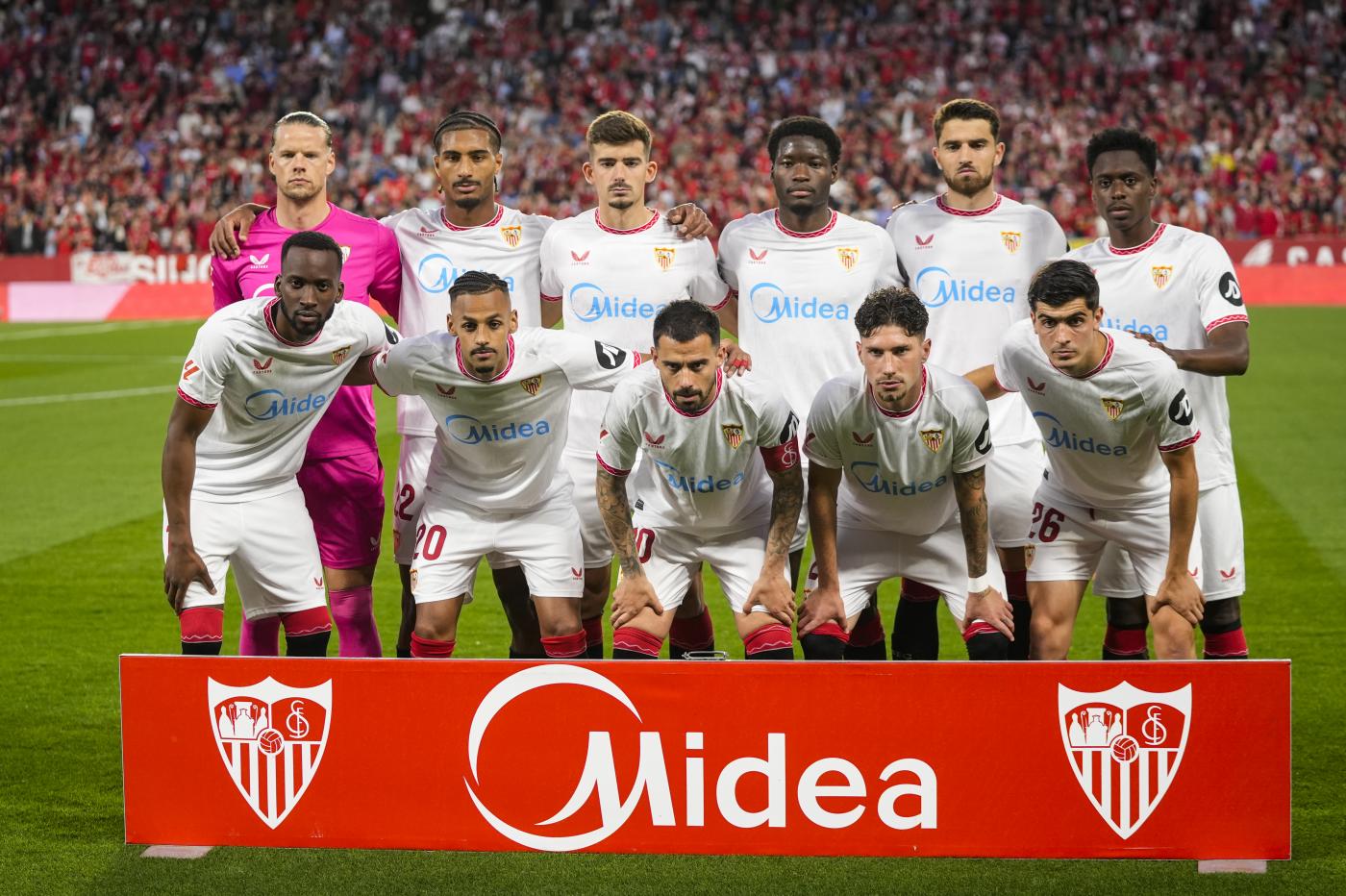 El once titular del Sevilla Fútbol Club ante la UD Las Palmas. - Corchero/EP