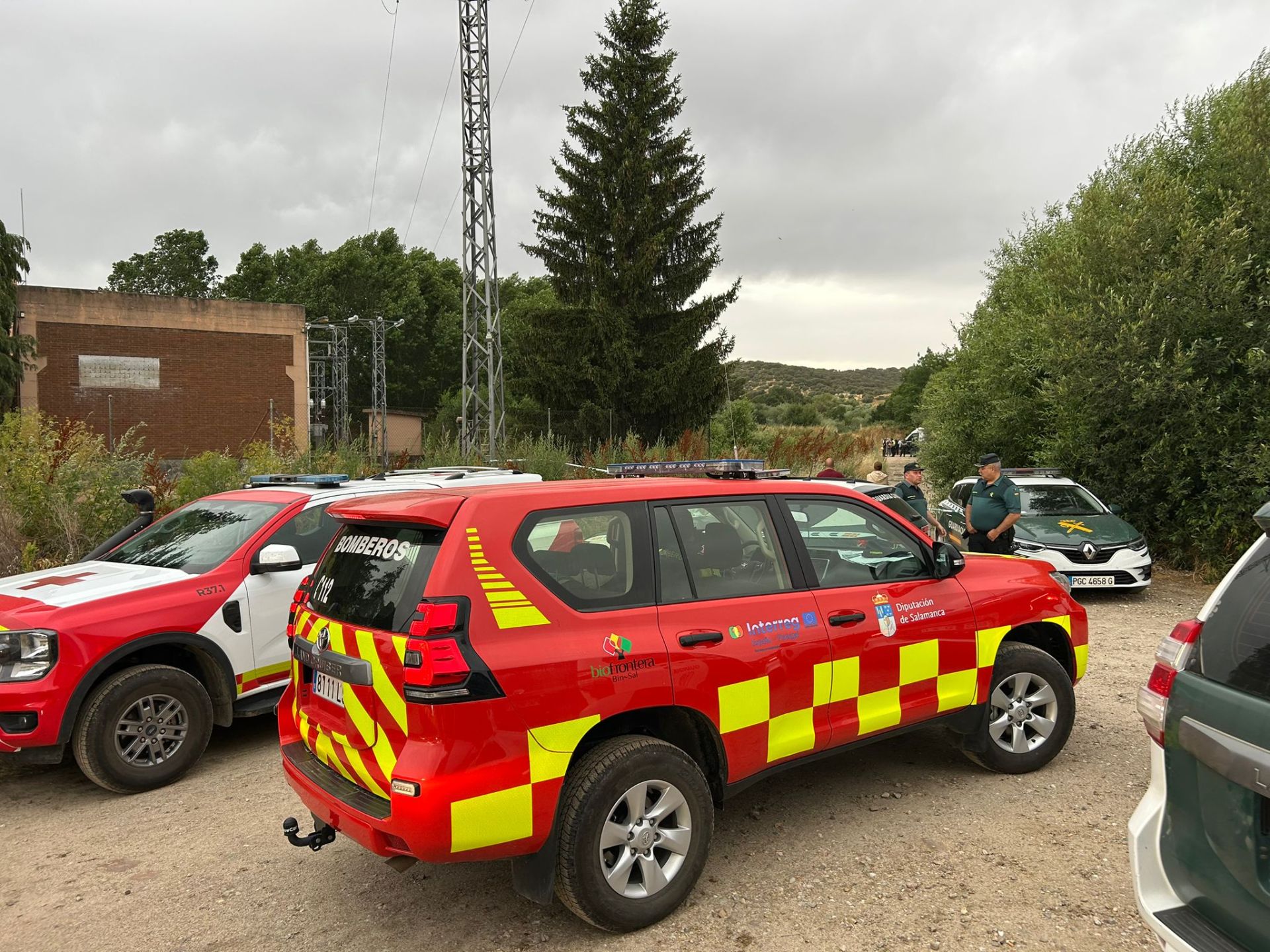 Las condiciones meteorológicas dificultan la búsqueda del joven desaparecido en Alba de Tormes