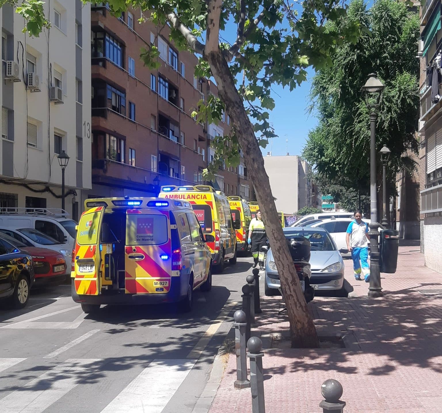 Apuñalado en Móstoles un hombre borracho que insultaba y amenazaba a la gente