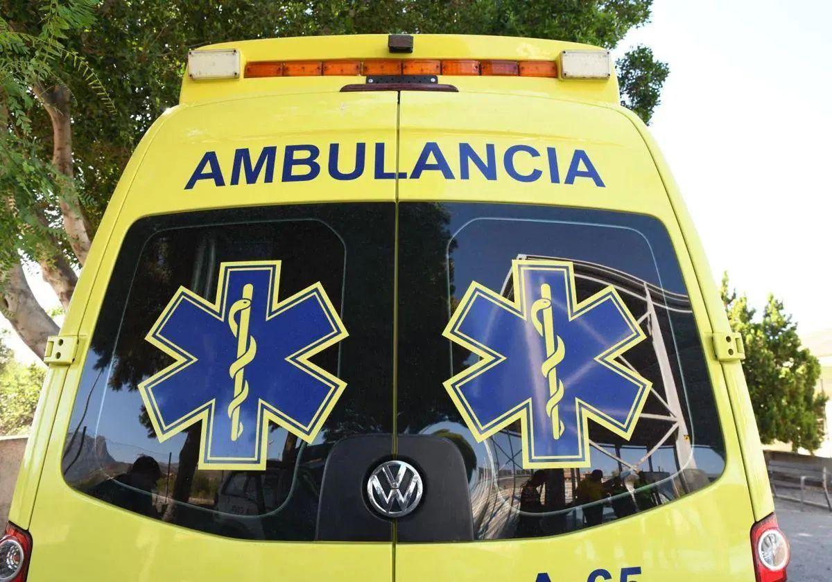 Herido un hombre en un accidente de tráfico en la N-120 en Grañón