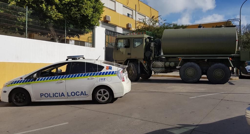 La Comgemel de Melilla realiza ejercicio de apoyo ante desastres naturales