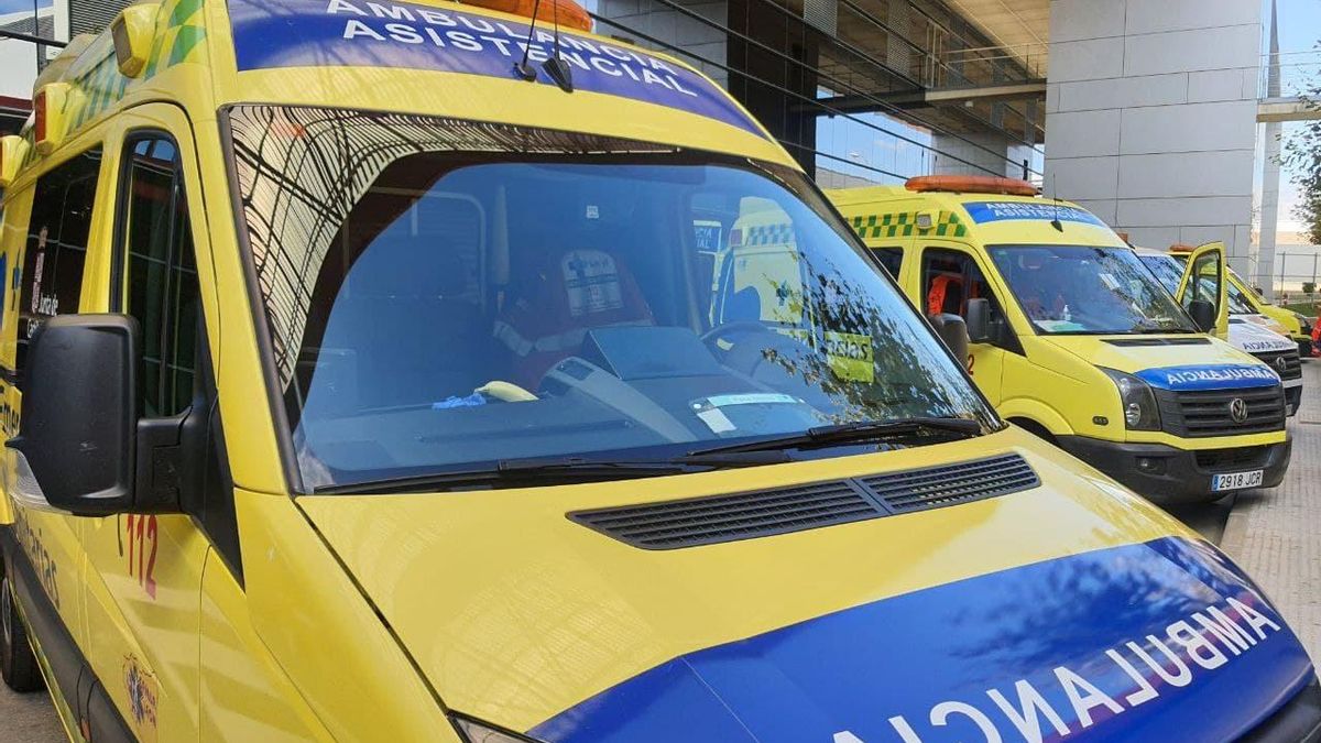 Ambulancia de Sacyl.