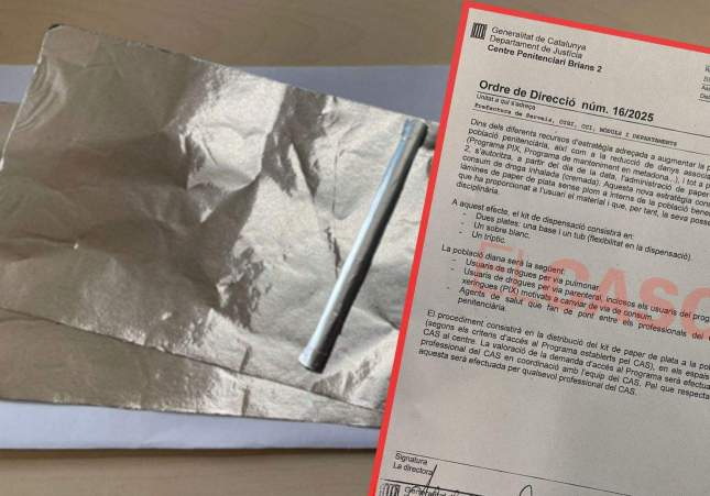 Polémica en la prisión de Brians 2: permiten papel de plata para drogarse dentro del centro penitenciario