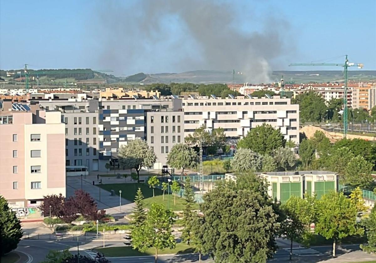La quema de pelusas provoca tres incendios en Burgos en un día