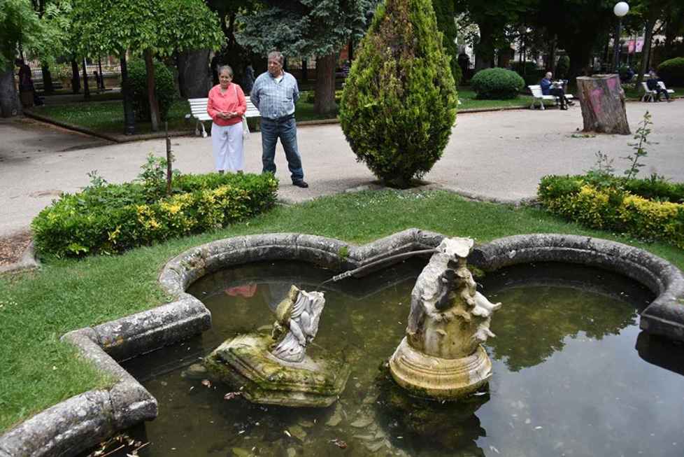 Vándalos destrozan la emblemática «Fuente del Niño» en la dehesa de Soria