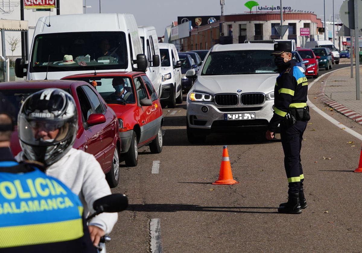 Noche de alcohol y drogas al volante en Salamanca