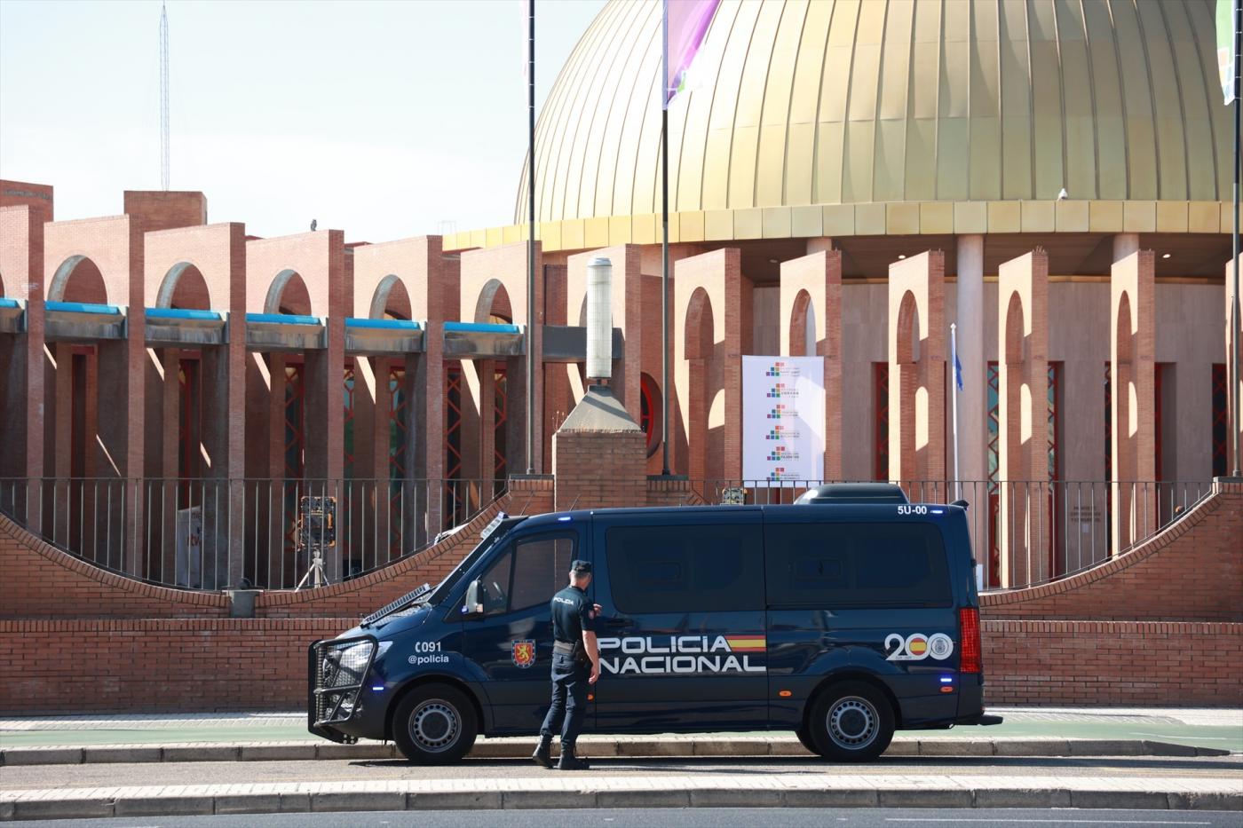 Agentes de la Policía Nacional en la cumbre de la ONU - E.P.