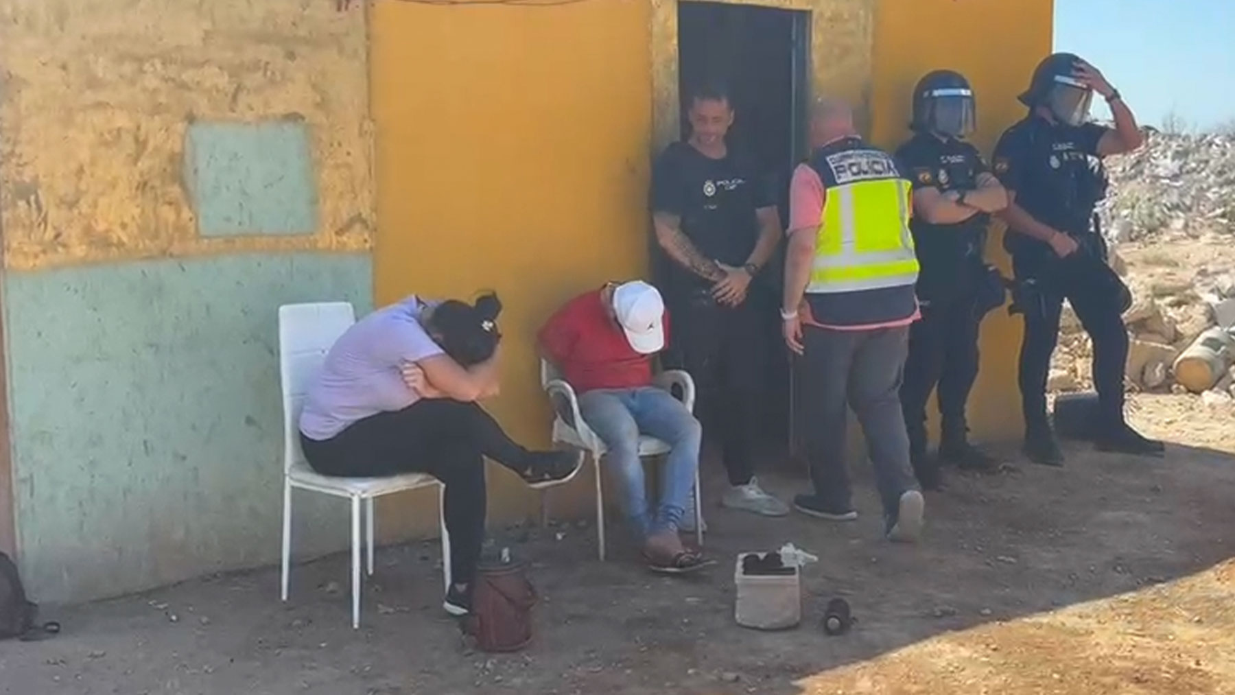 Nueva operación antidroga de la Policía Nacional en el narcopoblado de Son Banya con siete detenidos
