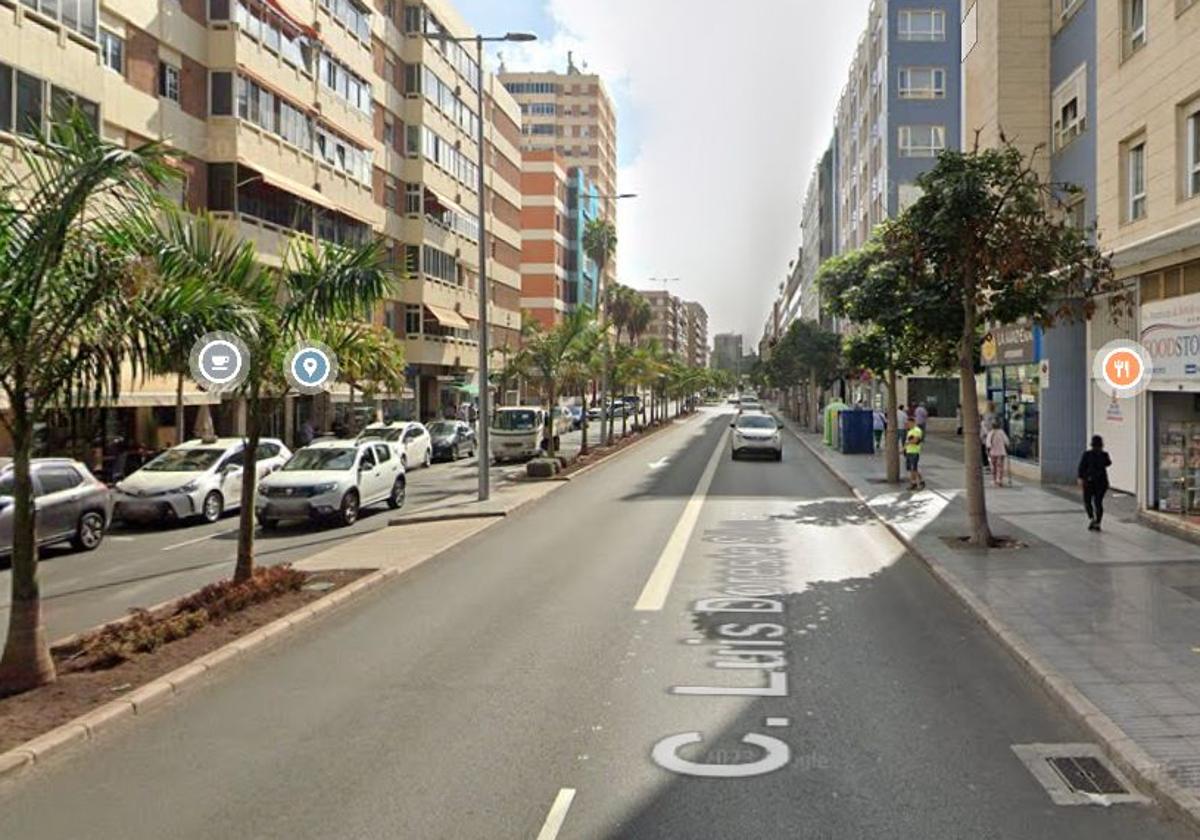 Detenido tras conducir a gran velocidad y con cocaína en el coche en la calle Luis Doreste Silva