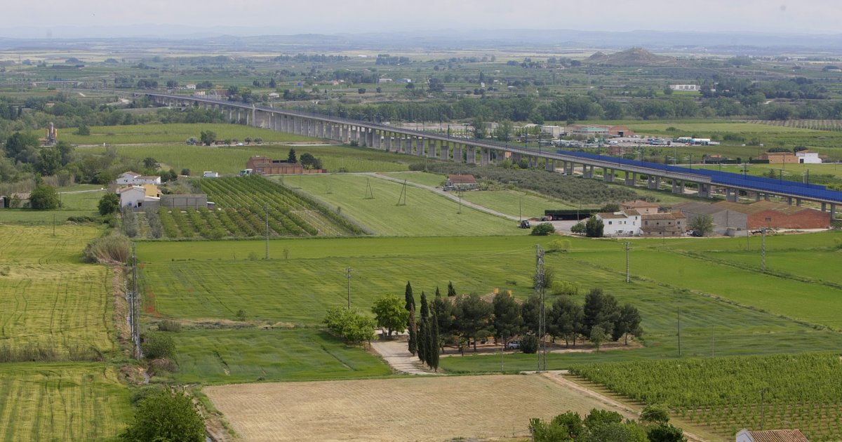 Detenido por robar en una casa de l'Horta de Lleida después de perseguirlo por los campos frutales