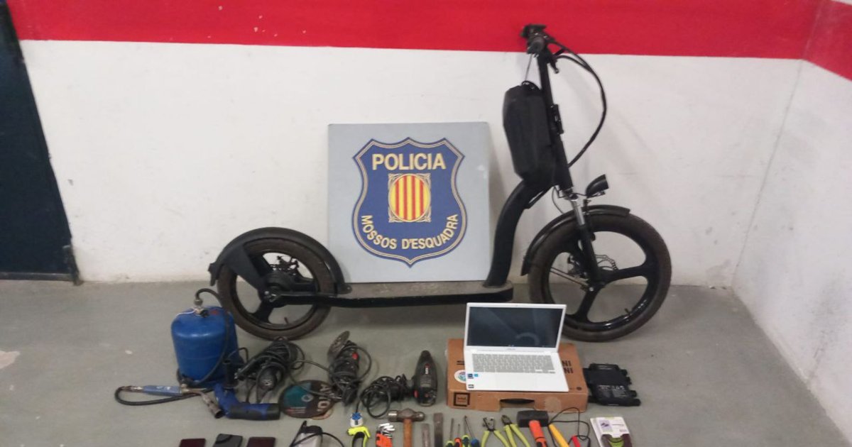 Detenido por siete robos con fuerza en la demarcación de Barcelona