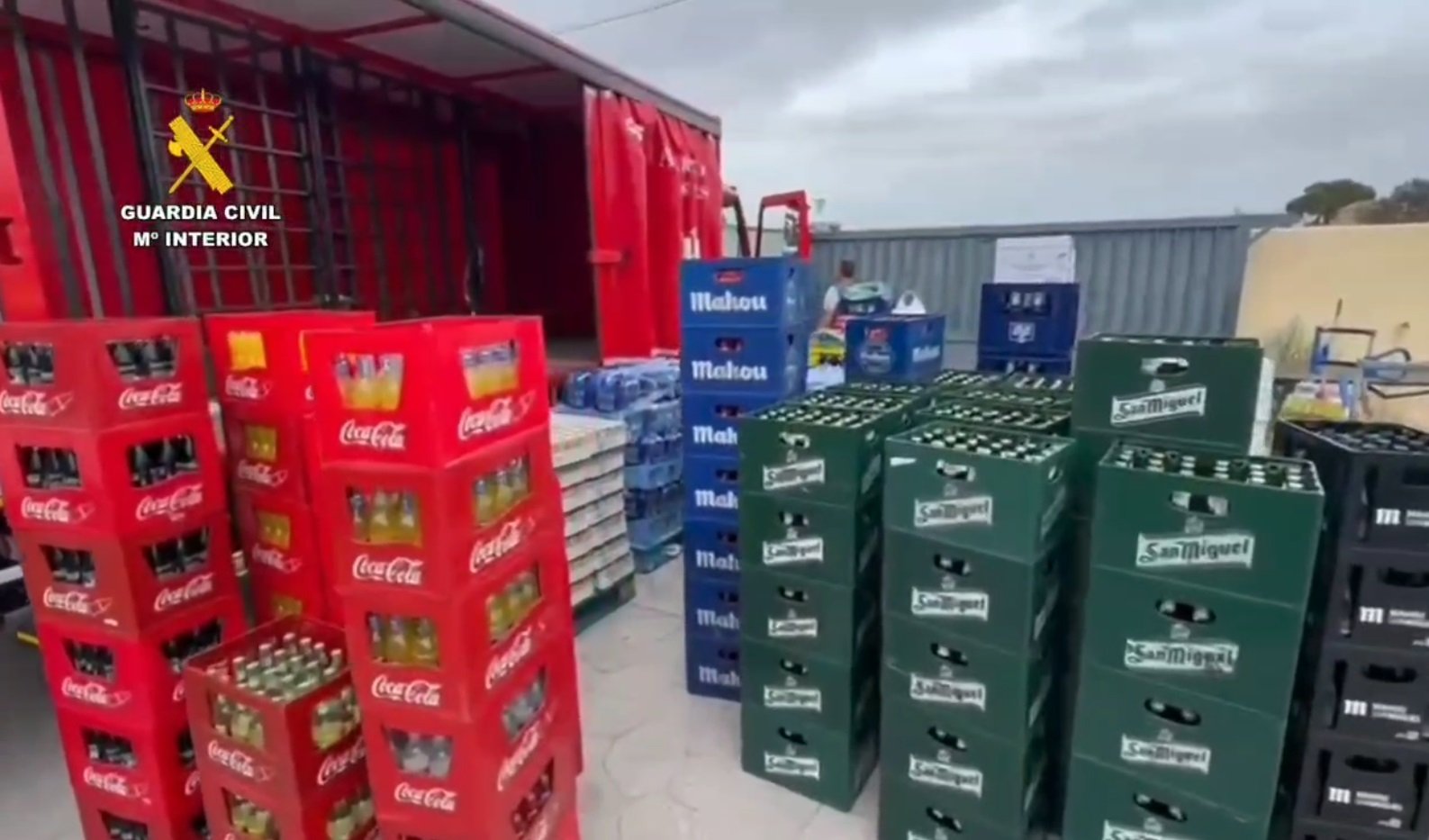 Detienen a un joven de 18 años por robar un camión cargado de bebidas en una nave industrial de Marratxí