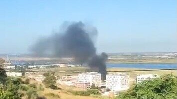 Susto en Huelva tras la explosión de una bombona que provocó un incendio