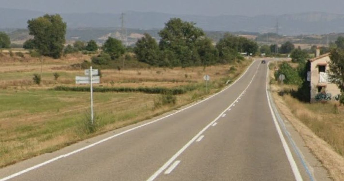 Dos muertos en un accidente de tráfico en Tremp