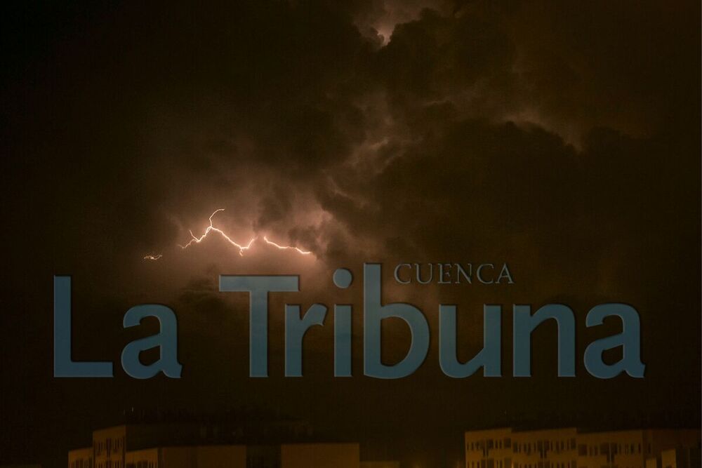 Las tormentas dejan 900 rayos en Cuenca y Guadalajara