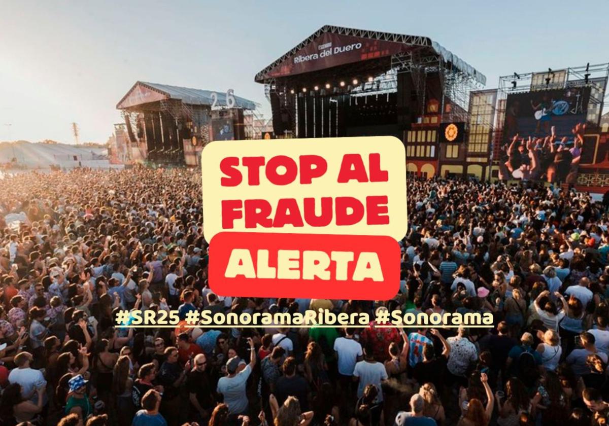 Grupos de personas denuncian estafas en alojamiento para el festival Sonorama Ribera