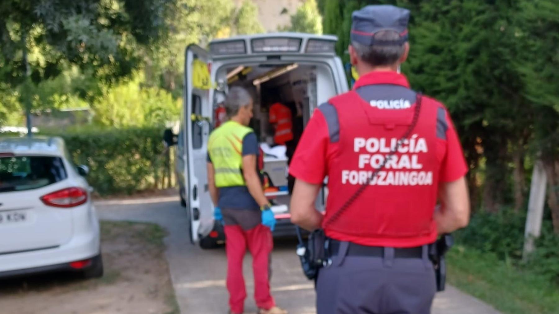 Un hombre de 87 años desaparece cerca de Pamplona y es hallado herido y con hipotermia horas después