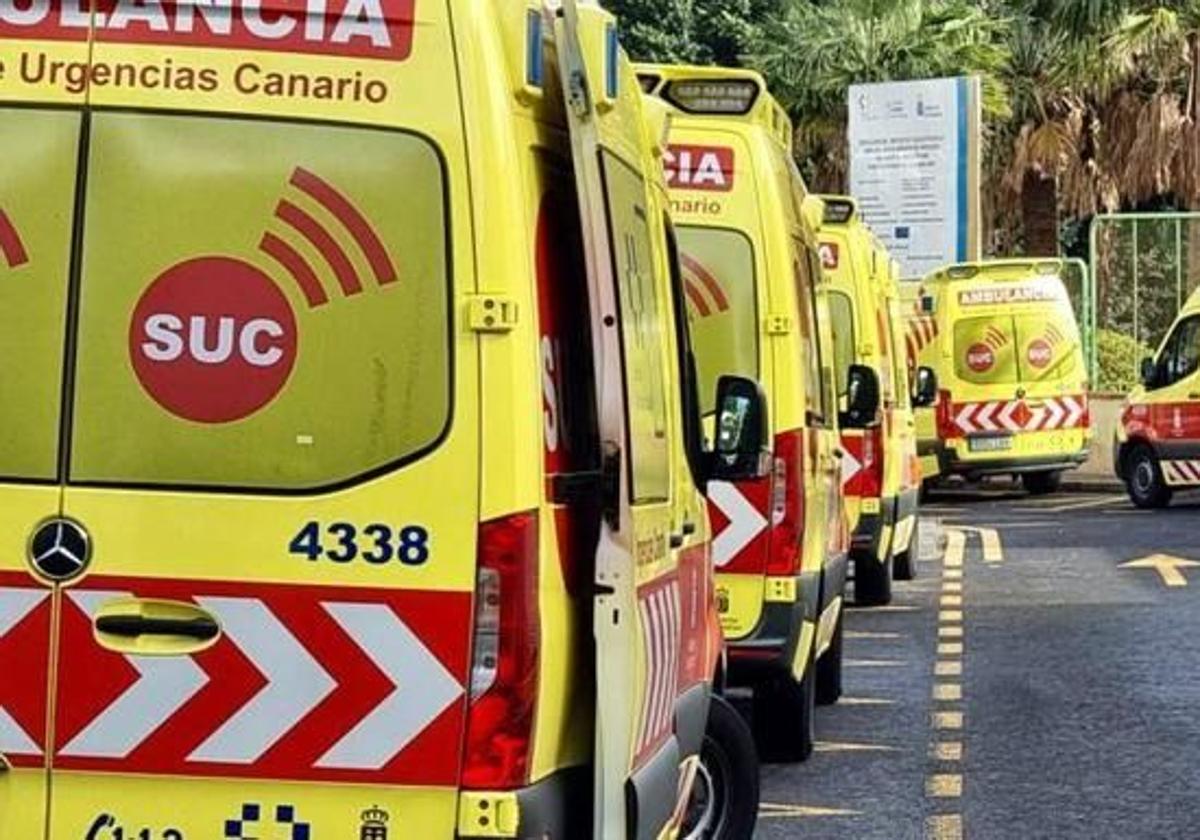 Un hombre de 28 años, grave tras sufrir un accidente deportivo en el muelle de Tazacorte, en La Palma