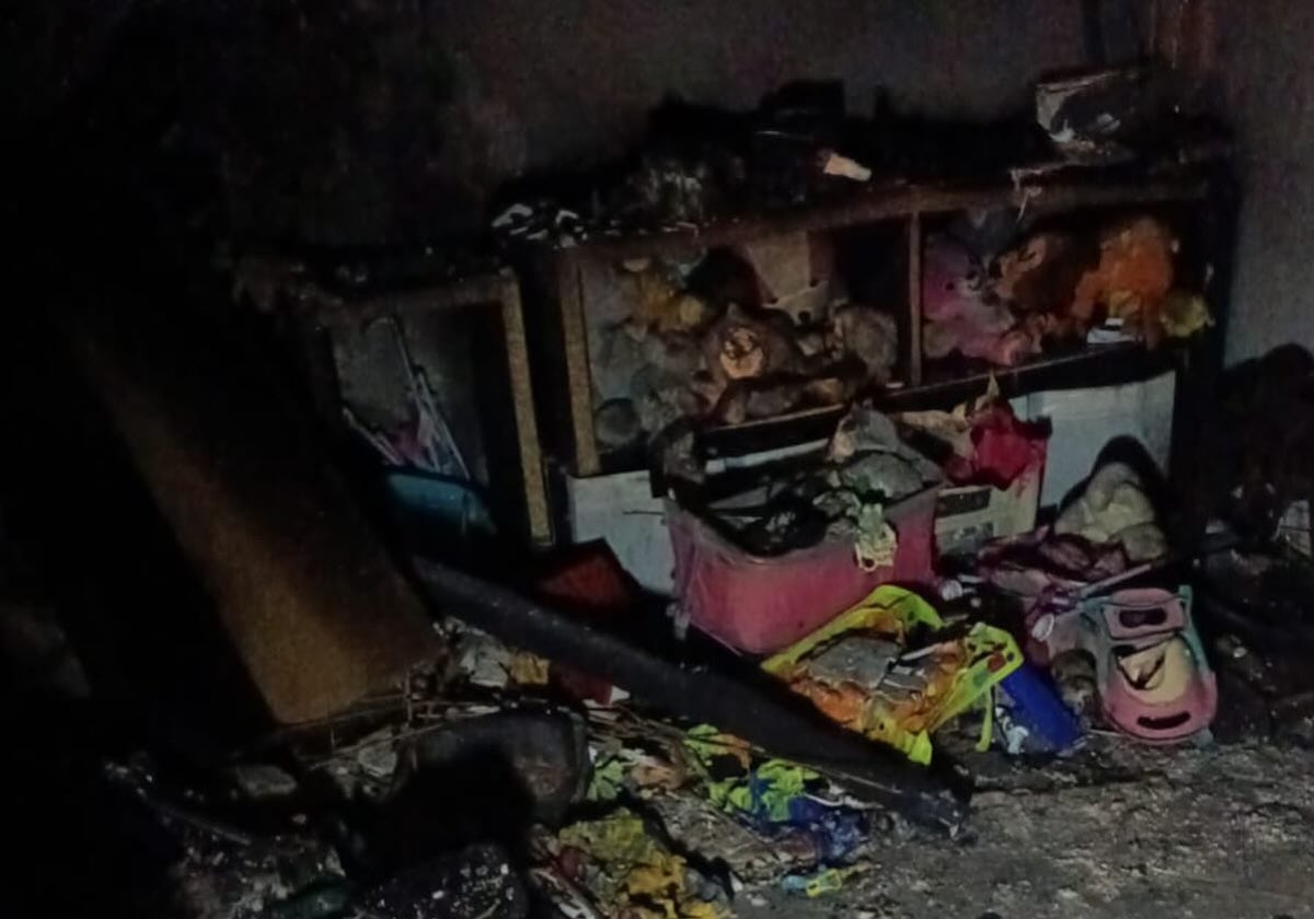 Periana se vuelca para ayudar a una familia que lo ha perdido «todo» en el incendio de su vivienda
