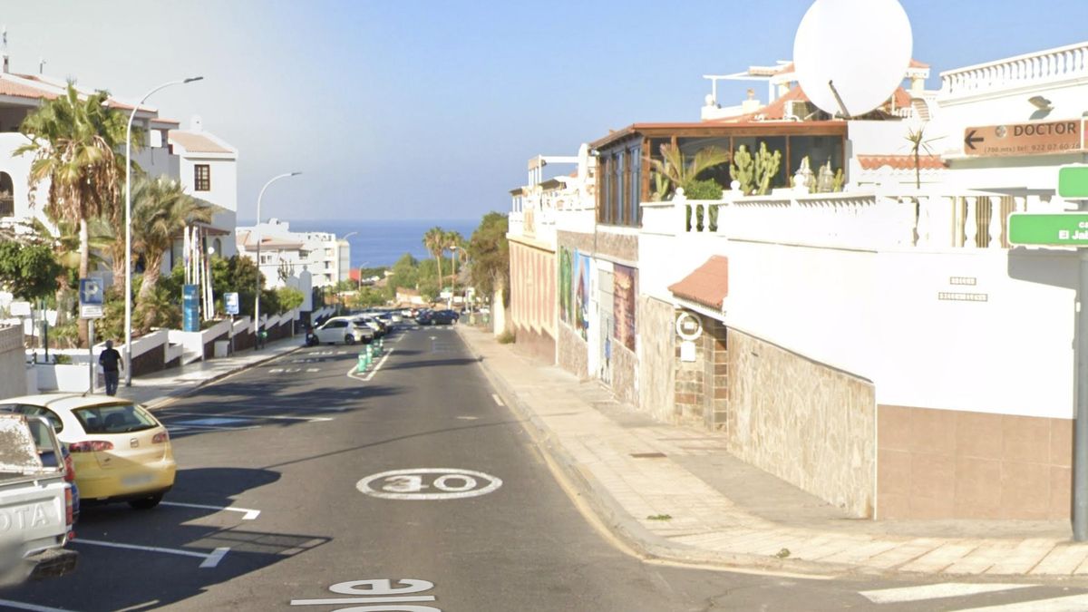 Calle El Jable, en Callao Salvaje, Tenerife.