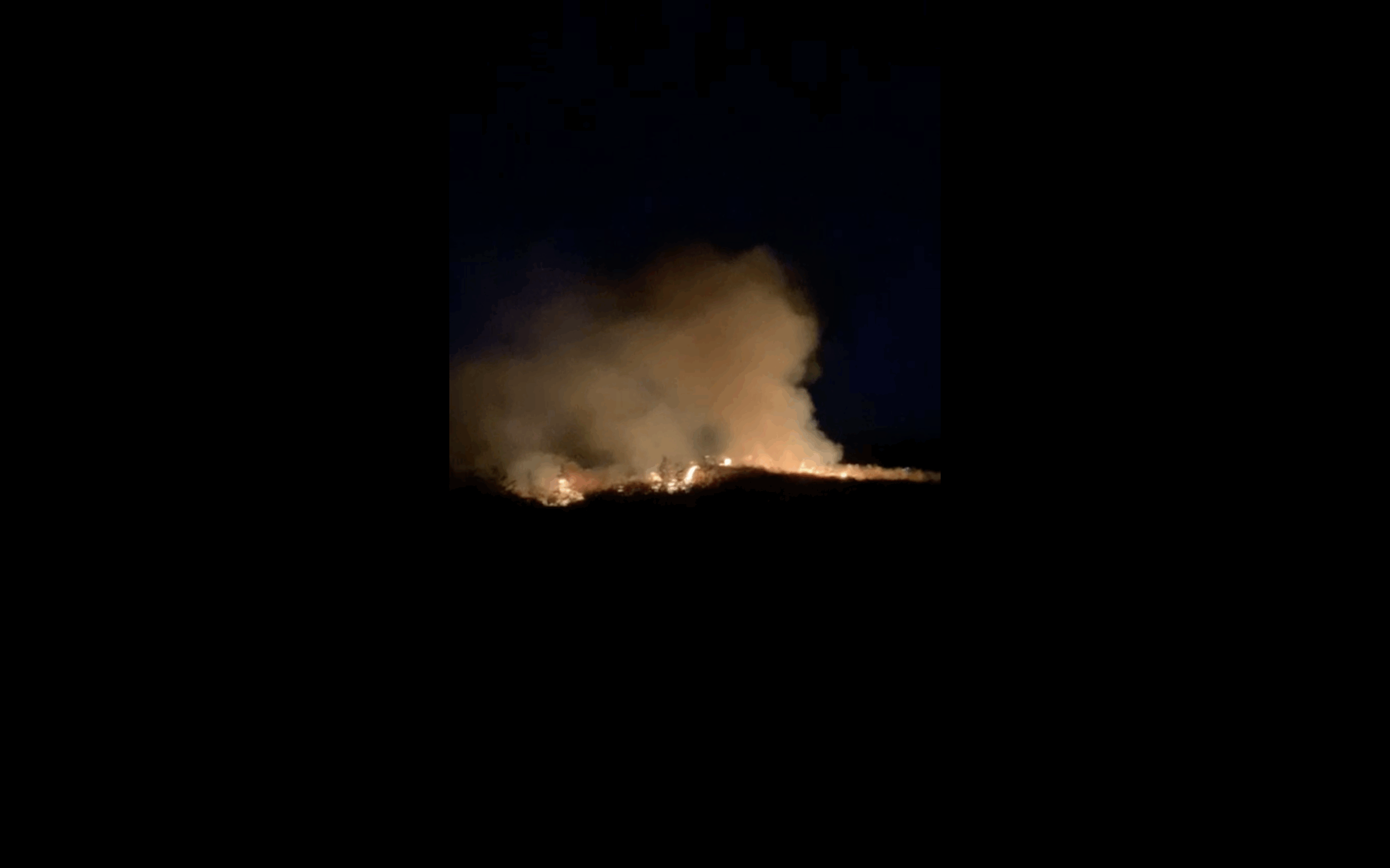 Incendio en las inmediaciones de Almodóvar del Campo moviliza a Infocam y preocupa a los vecinos